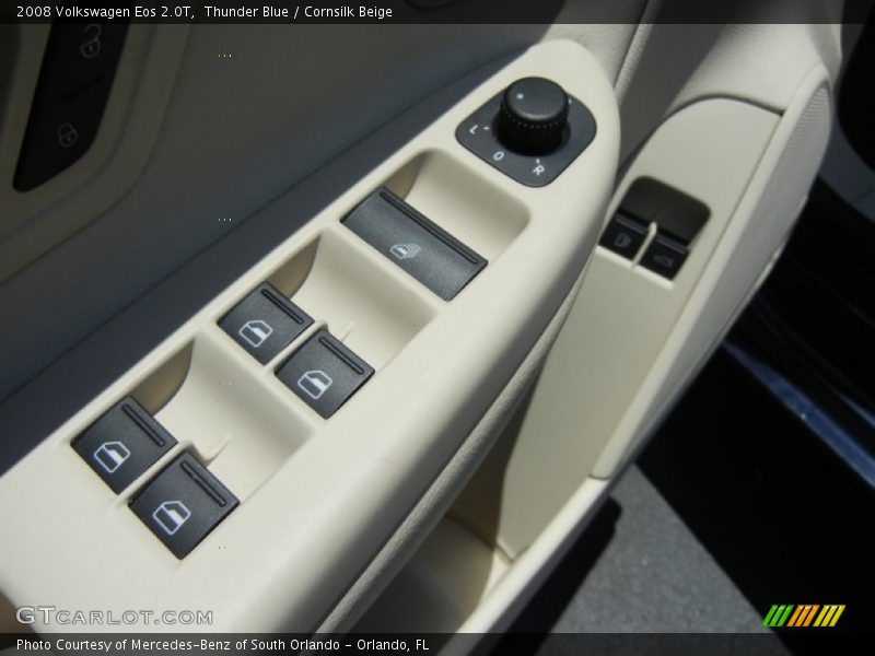 Thunder Blue / Cornsilk Beige 2008 Volkswagen Eos 2.0T