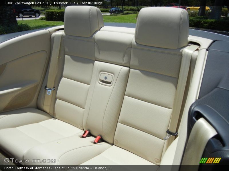 Thunder Blue / Cornsilk Beige 2008 Volkswagen Eos 2.0T
