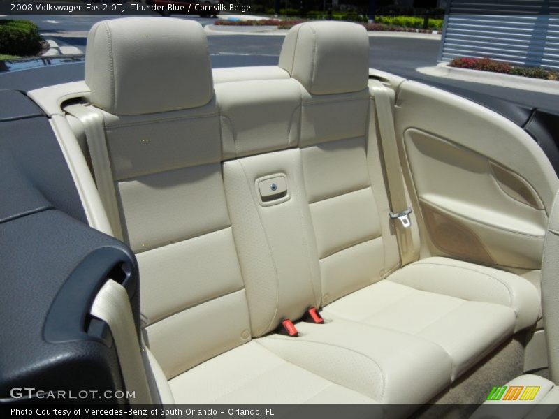 Thunder Blue / Cornsilk Beige 2008 Volkswagen Eos 2.0T