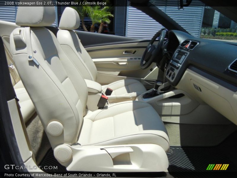 Thunder Blue / Cornsilk Beige 2008 Volkswagen Eos 2.0T