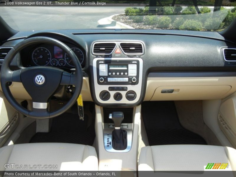 Thunder Blue / Cornsilk Beige 2008 Volkswagen Eos 2.0T
