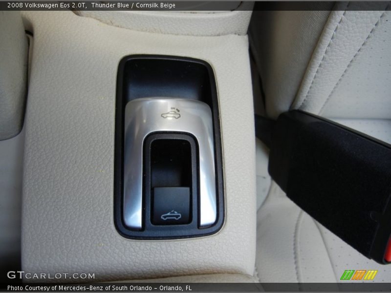 Thunder Blue / Cornsilk Beige 2008 Volkswagen Eos 2.0T
