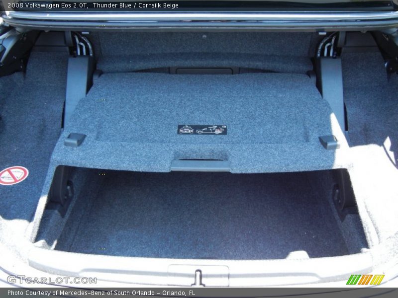 Thunder Blue / Cornsilk Beige 2008 Volkswagen Eos 2.0T