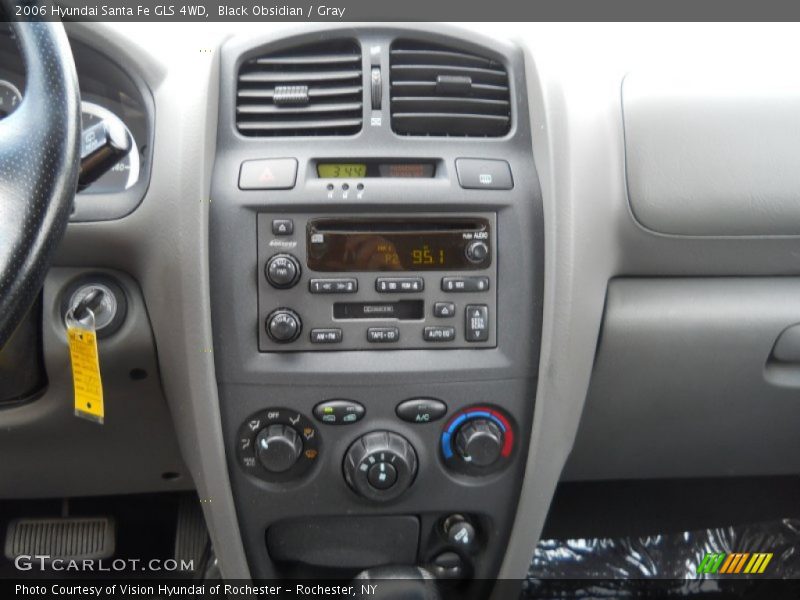 Black Obsidian / Gray 2006 Hyundai Santa Fe GLS 4WD