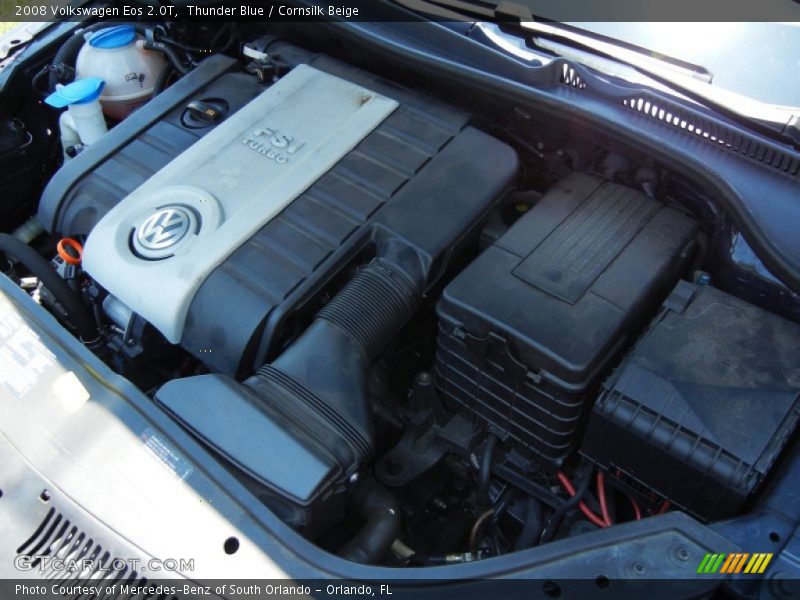 Thunder Blue / Cornsilk Beige 2008 Volkswagen Eos 2.0T