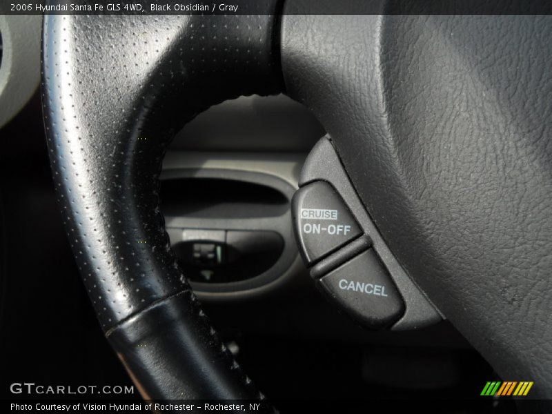 Black Obsidian / Gray 2006 Hyundai Santa Fe GLS 4WD