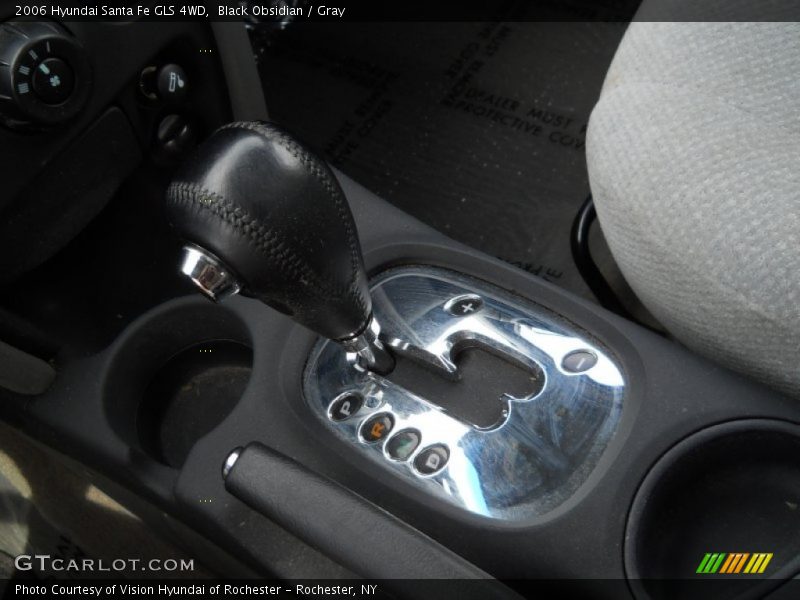 Black Obsidian / Gray 2006 Hyundai Santa Fe GLS 4WD