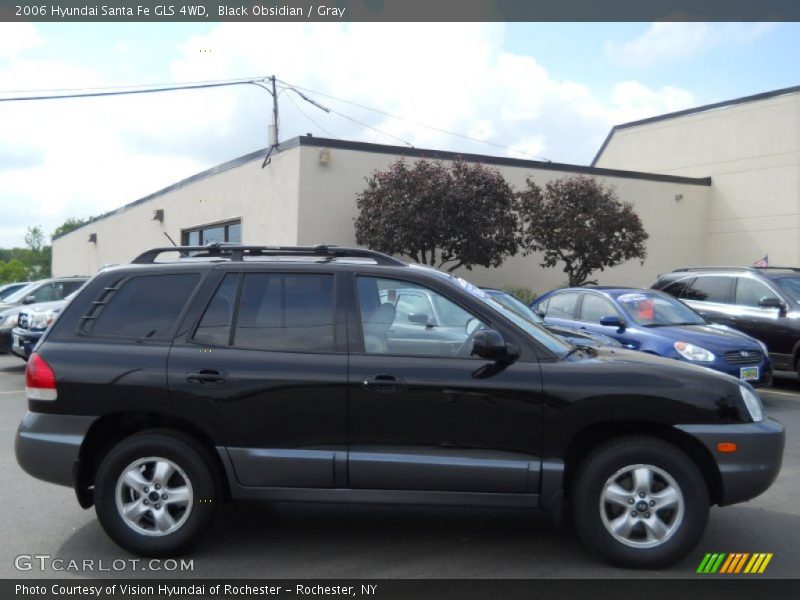 Black Obsidian / Gray 2006 Hyundai Santa Fe GLS 4WD