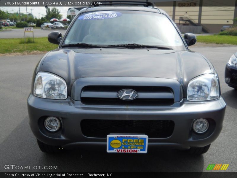 Black Obsidian / Gray 2006 Hyundai Santa Fe GLS 4WD
