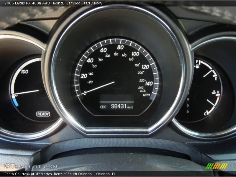 Bamboo Pearl / Ivory 2006 Lexus RX 400h AWD Hybrid