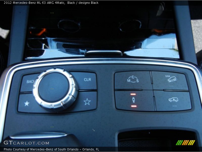 Controls of 2012 ML 63 AMG 4Matic