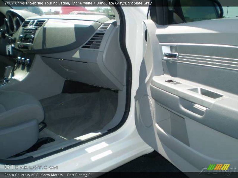Stone White / Dark Slate Gray/Light Slate Gray 2007 Chrysler Sebring Touring Sedan