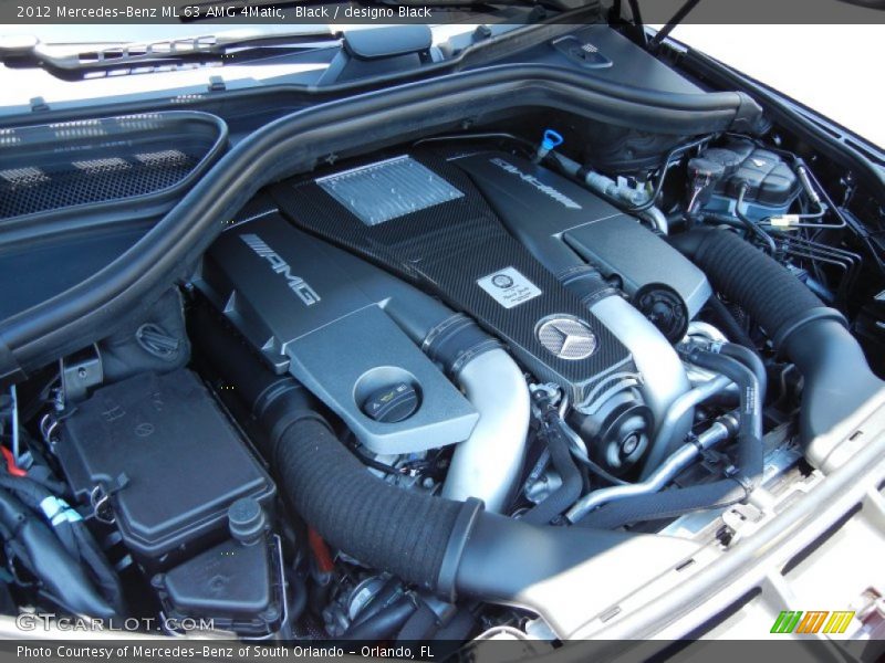  2012 ML 63 AMG 4Matic Engine - 5.5 Liter AMG DI Twin Turbocharged DOHC 32-Valve VVT V8