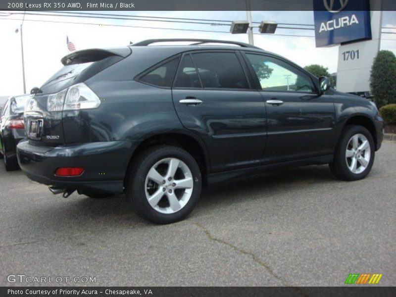 Flint Mica / Black 2008 Lexus RX 350 AWD