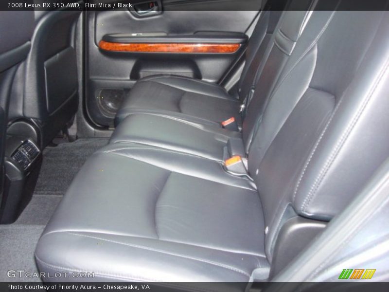 Flint Mica / Black 2008 Lexus RX 350 AWD