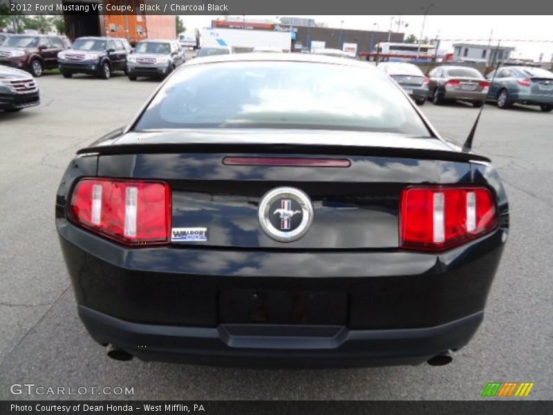Black / Charcoal Black 2012 Ford Mustang V6 Coupe