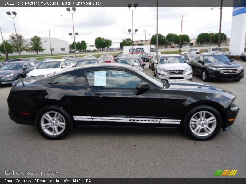 Black / Charcoal Black 2012 Ford Mustang V6 Coupe