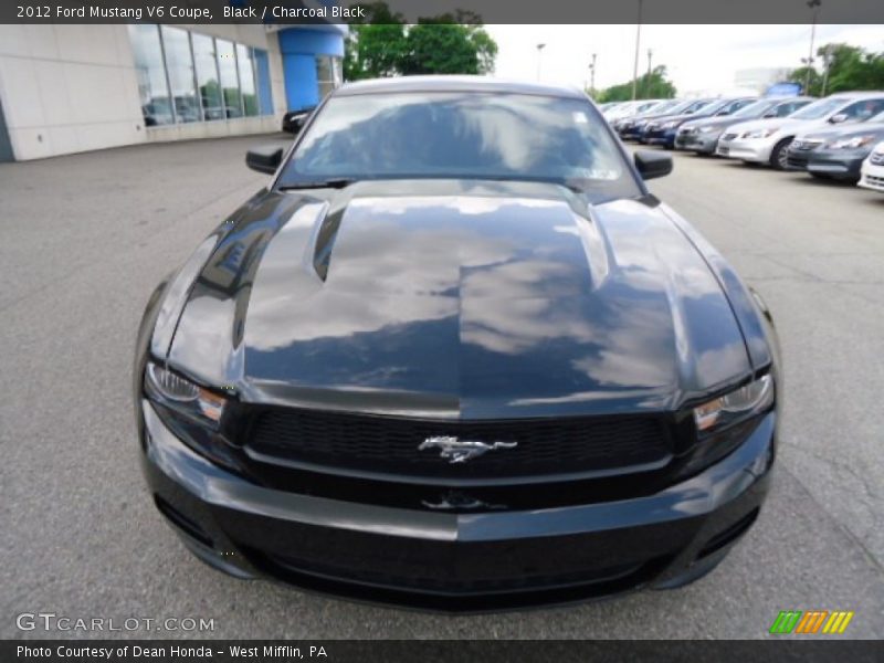 Black / Charcoal Black 2012 Ford Mustang V6 Coupe