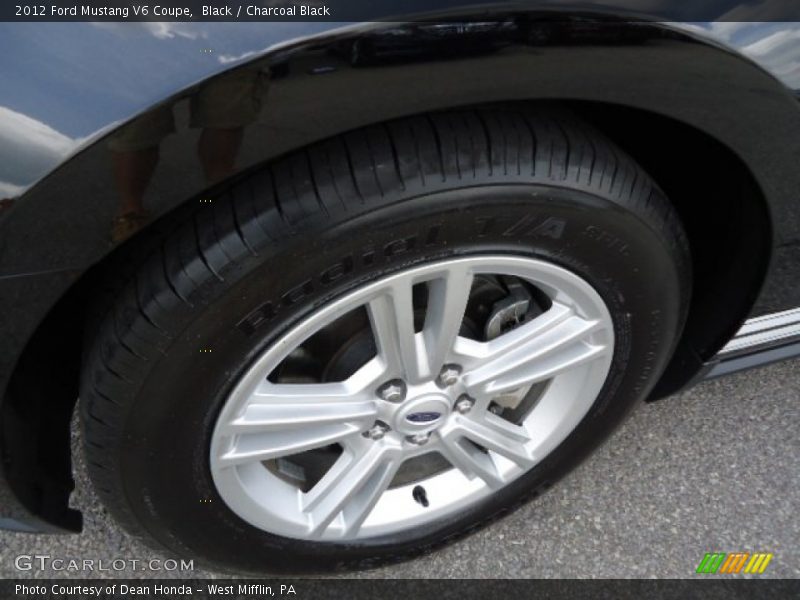 Black / Charcoal Black 2012 Ford Mustang V6 Coupe