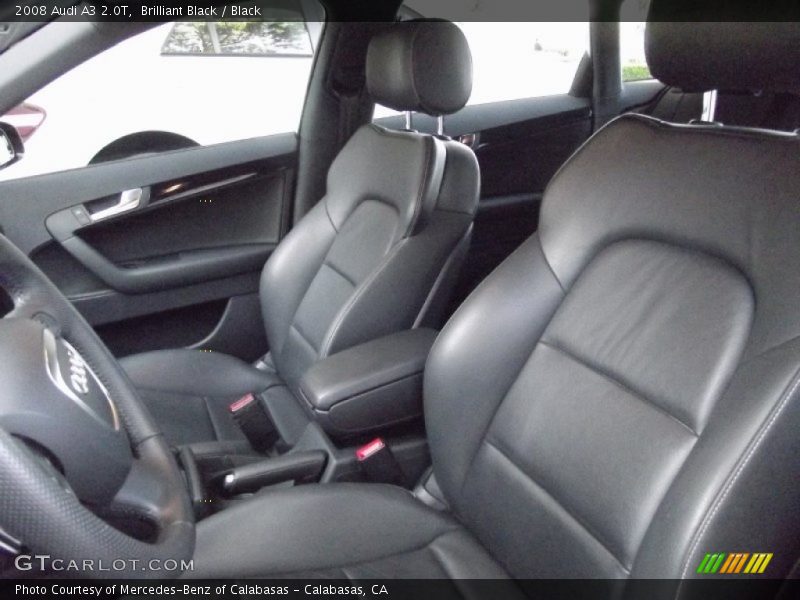  2008 A3 2.0T Black Interior