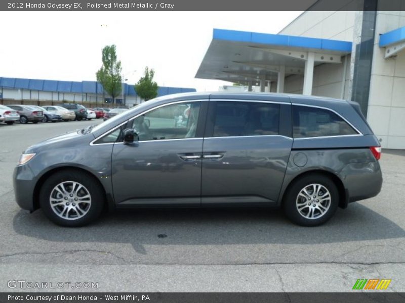 Polished Metal Metallic / Gray 2012 Honda Odyssey EX