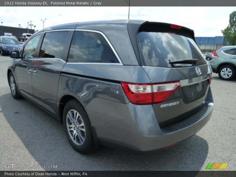 Polished Metal Metallic / Gray 2012 Honda Odyssey EX