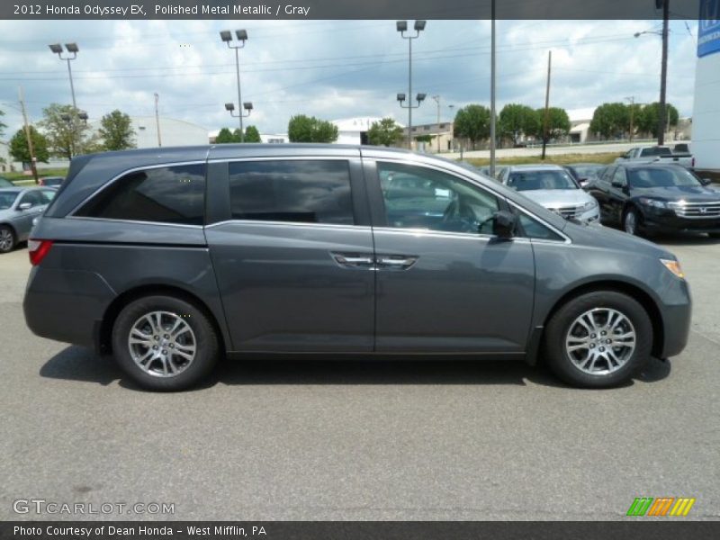 Polished Metal Metallic / Gray 2012 Honda Odyssey EX