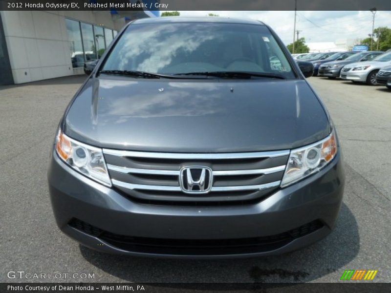 Polished Metal Metallic / Gray 2012 Honda Odyssey EX