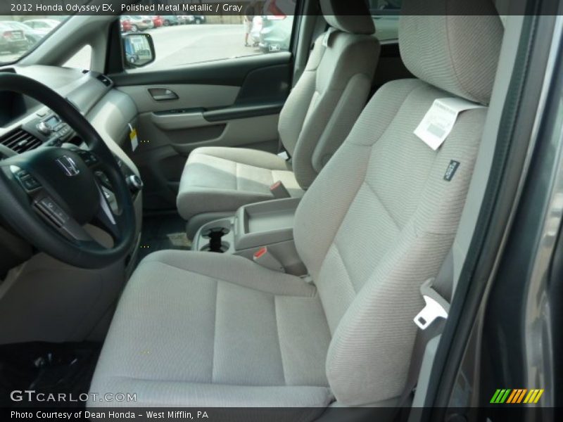 Polished Metal Metallic / Gray 2012 Honda Odyssey EX