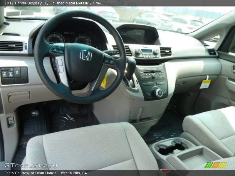 Polished Metal Metallic / Gray 2012 Honda Odyssey EX