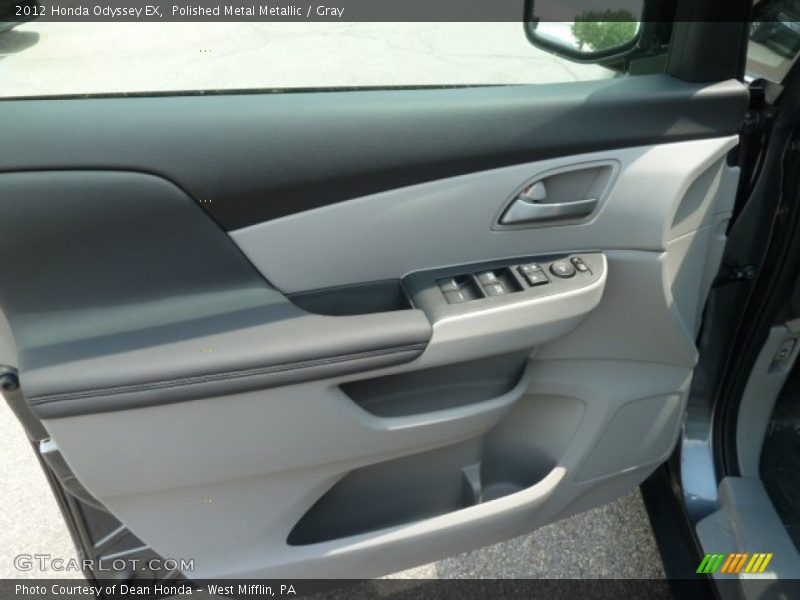Polished Metal Metallic / Gray 2012 Honda Odyssey EX