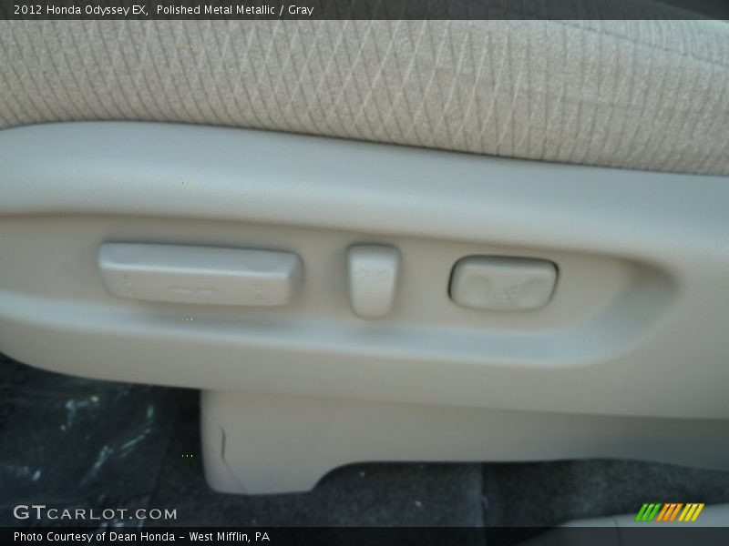Polished Metal Metallic / Gray 2012 Honda Odyssey EX