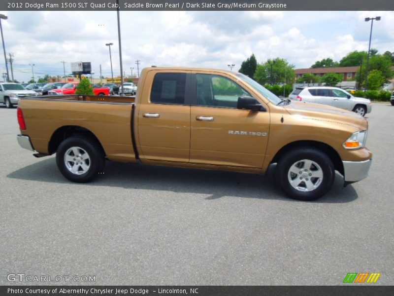  2012 Ram 1500 SLT Quad Cab Saddle Brown Pearl