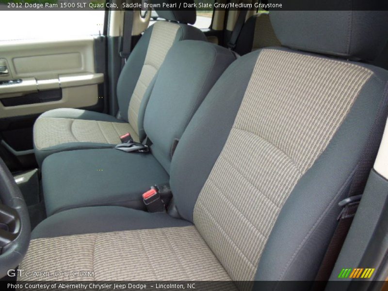  2012 Ram 1500 SLT Quad Cab Dark Slate Gray/Medium Graystone Interior