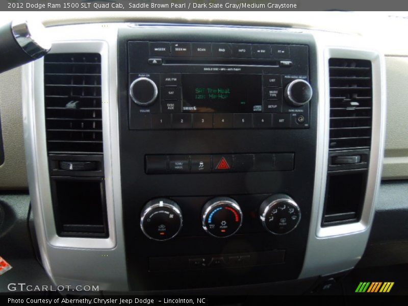 Controls of 2012 Ram 1500 SLT Quad Cab