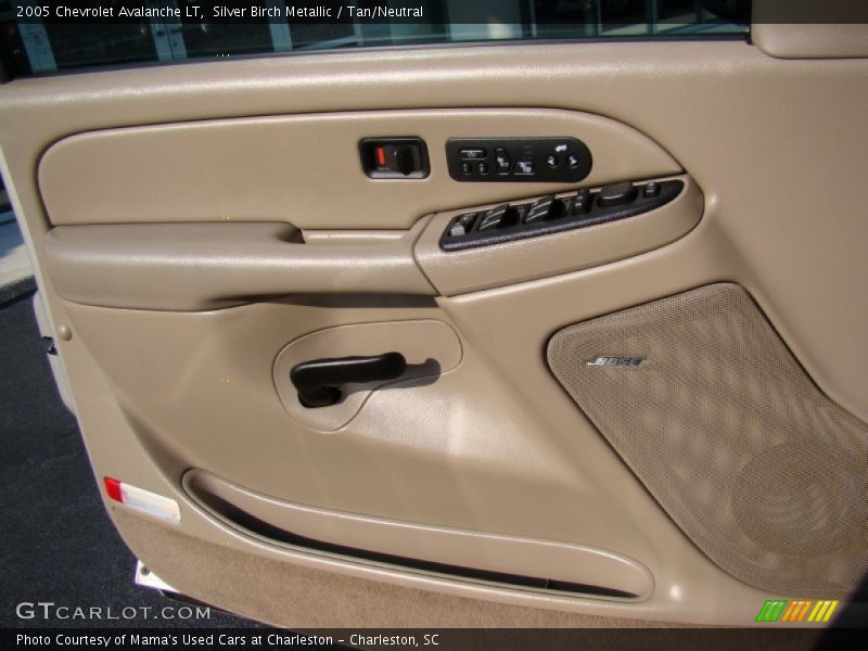 Silver Birch Metallic / Tan/Neutral 2005 Chevrolet Avalanche LT