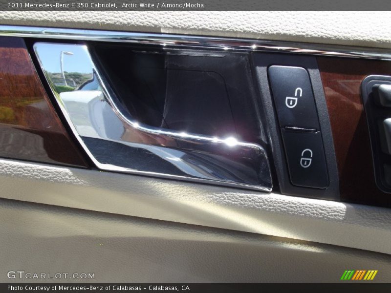Arctic White / Almond/Mocha 2011 Mercedes-Benz E 350 Cabriolet
