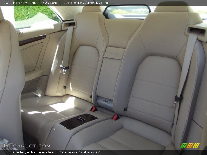 Arctic White / Almond/Mocha 2011 Mercedes-Benz E 350 Cabriolet