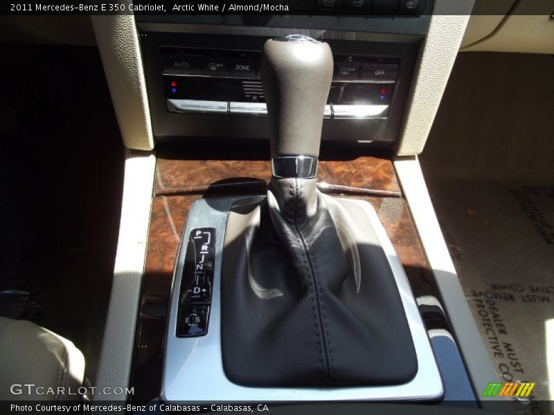 Arctic White / Almond/Mocha 2011 Mercedes-Benz E 350 Cabriolet