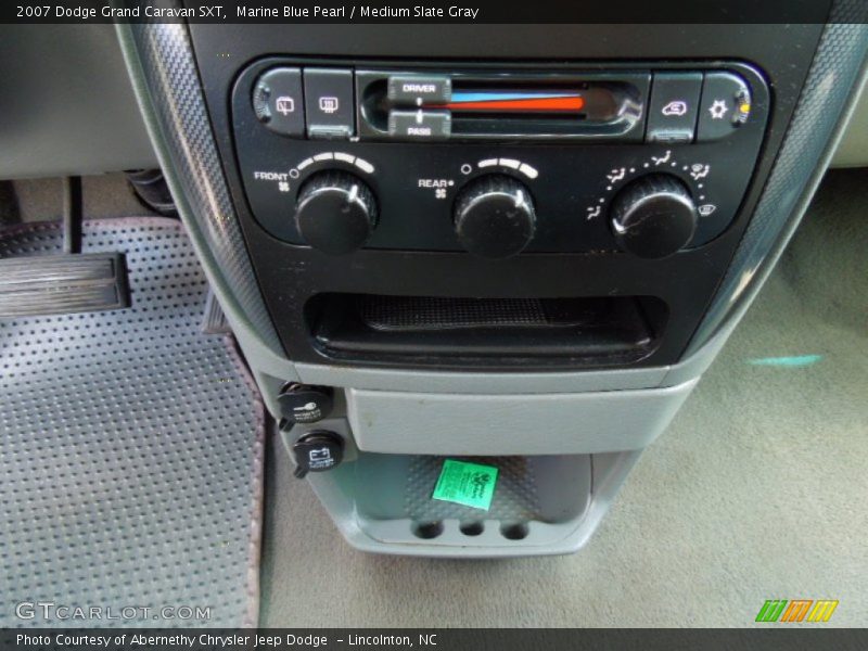 Marine Blue Pearl / Medium Slate Gray 2007 Dodge Grand Caravan SXT