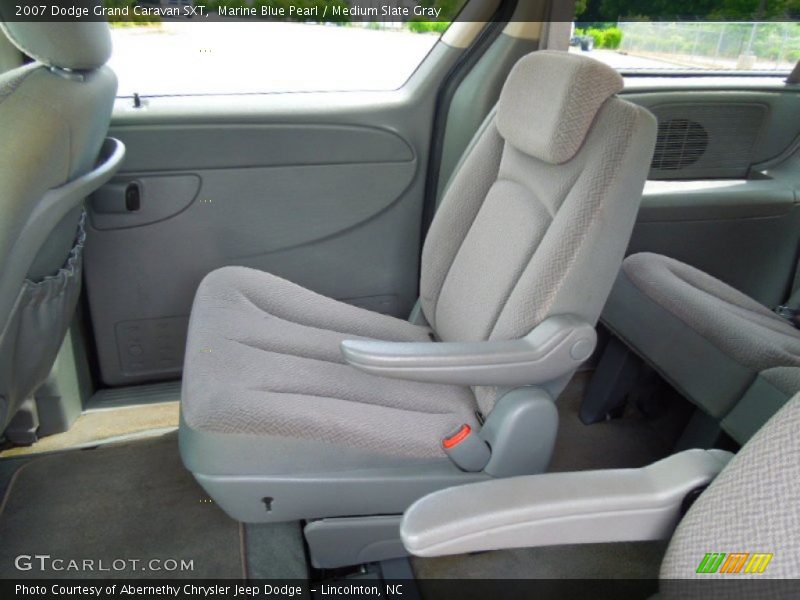 Marine Blue Pearl / Medium Slate Gray 2007 Dodge Grand Caravan SXT