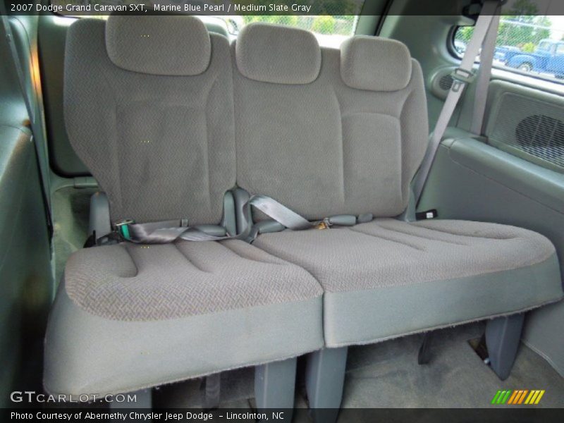 Marine Blue Pearl / Medium Slate Gray 2007 Dodge Grand Caravan SXT