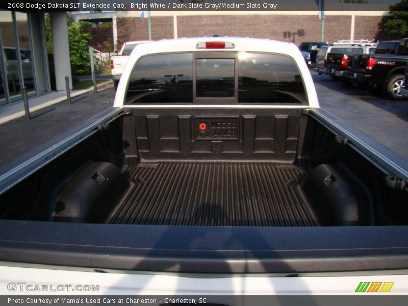 Bright White / Dark Slate Gray/Medium Slate Gray 2008 Dodge Dakota SLT Extended Cab
