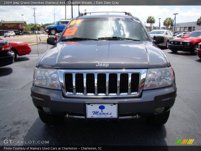 Graphite Metallic / Dark Slate Gray 2004 Jeep Grand Cherokee Overland 4x4