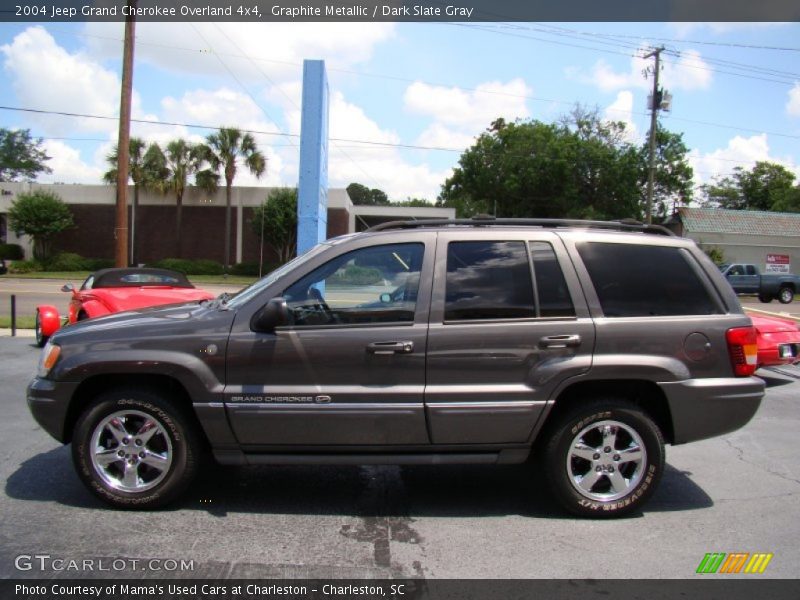 Graphite Metallic / Dark Slate Gray 2004 Jeep Grand Cherokee Overland 4x4