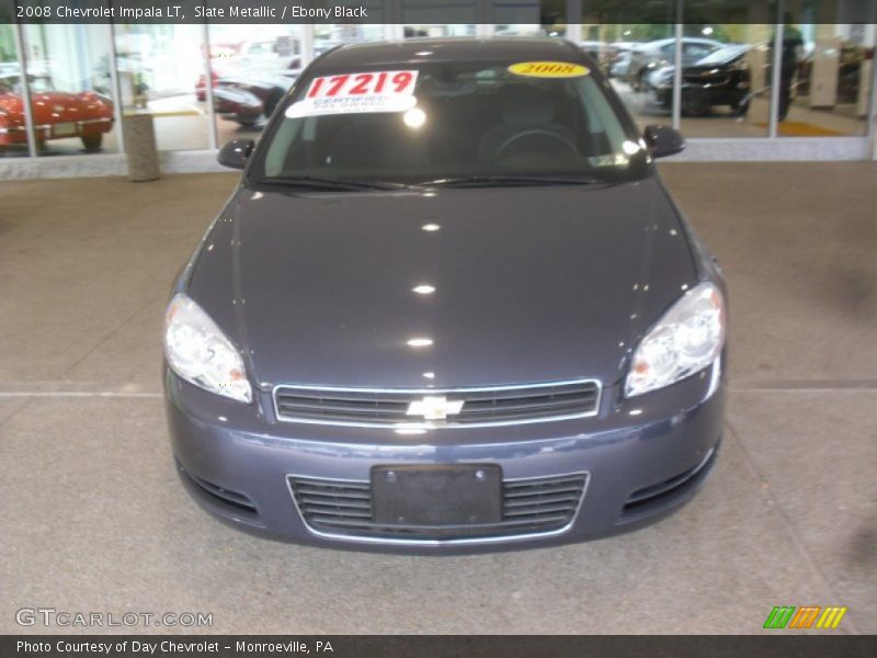Slate Metallic / Ebony Black 2008 Chevrolet Impala LT