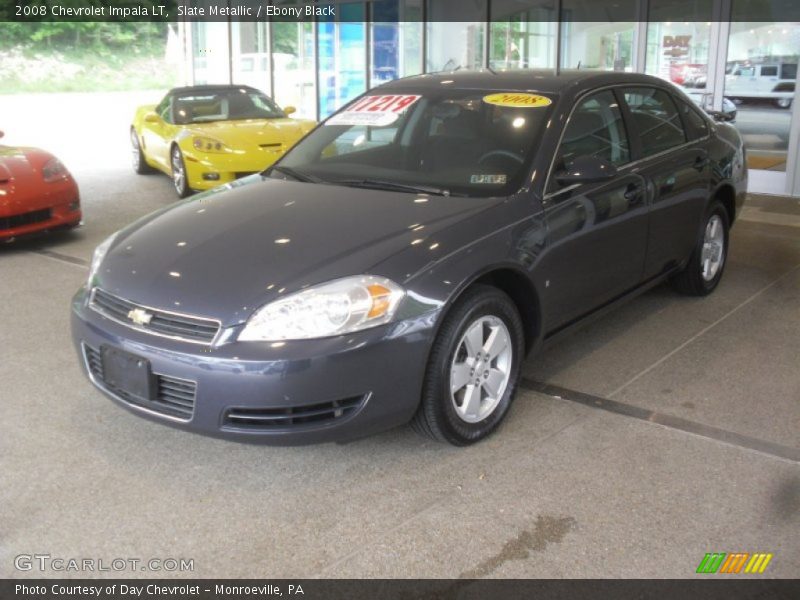Slate Metallic / Ebony Black 2008 Chevrolet Impala LT