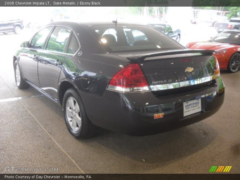 Slate Metallic / Ebony Black 2008 Chevrolet Impala LT