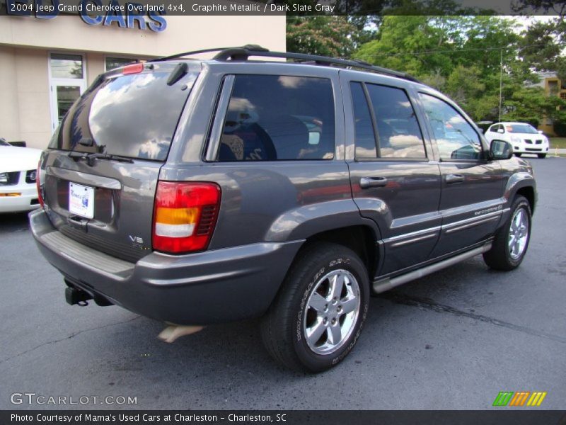 Graphite Metallic / Dark Slate Gray 2004 Jeep Grand Cherokee Overland 4x4