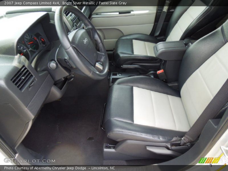 Bright Silver Metallic / Pastel Slate Gray 2007 Jeep Compass Limited 4x4